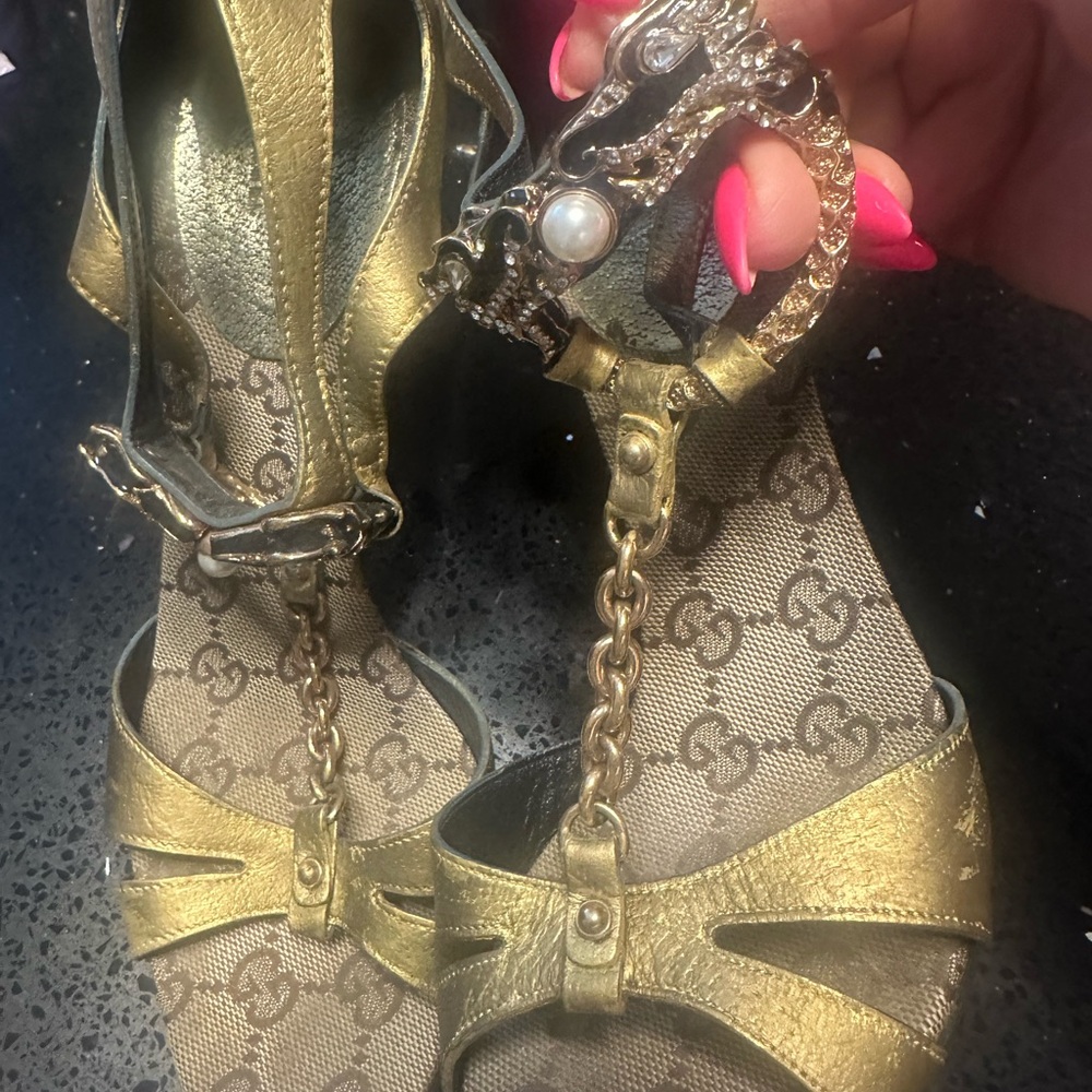 Gucci authentic sandals - Picture 5 of 6